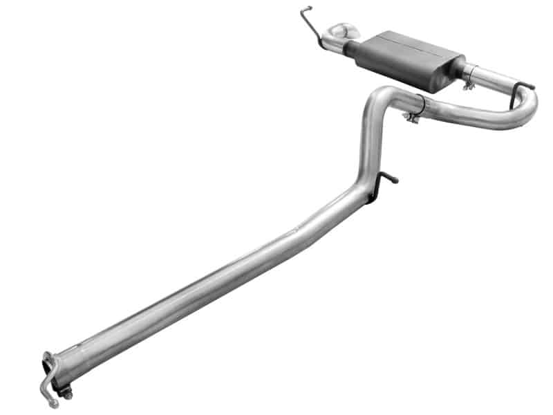 aFe Scorpion Exhaust System Cat Back 2.5in Aluminized Hi-Tuck 07-18 Jeep Wrangler JK V6 3.6/3.8L - Image 3