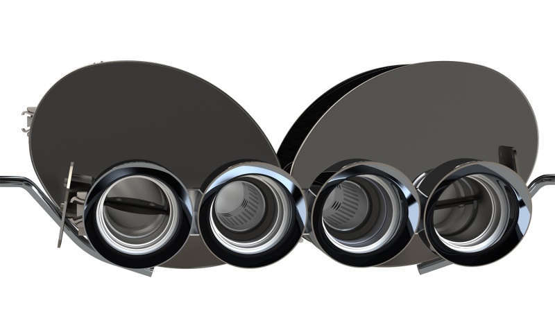 Corsa 2014-2019 Chevrolet Corvette C7 Z06 6.2L 2.75in Xtreme Axle-Back w/ Dual NPP & Quad Black Tips - Image 5