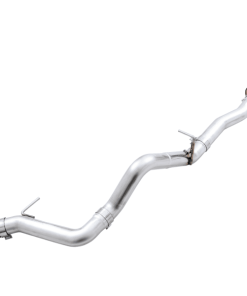 Alternative view of AWE Tuning 2021+ Ford Bronco 0FG Single Rear Exit Exhaust w/Diamond Black Tip & Bash Guard