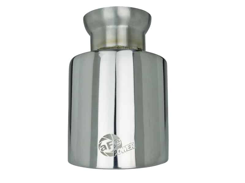 aFe MACH Force-XP 4-1/2in Polished OE Replacement Exhaust Tips - 15-19 Dodge Charger/Hellcat - Image 2