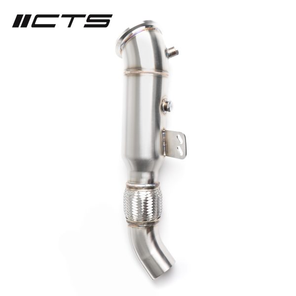 Alternative view of CTS TURBO 4.5″ CATLESS DOWNPIPE FOR BMW B58 & MK5/A90 2020 TOYOTA SUPRA