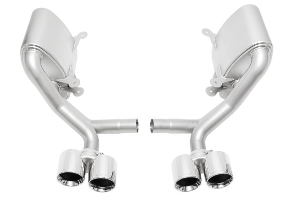 Soul Performance 05-08 Porsche 997.1 Carrera Sport Side Mufflers - Polished Chrome Tips