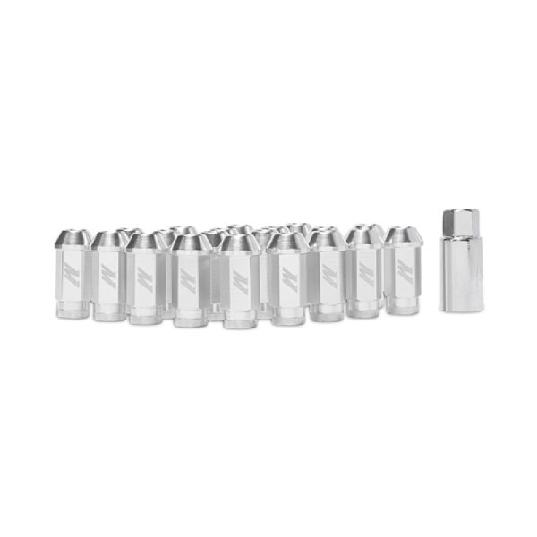 Alternative view of Mishimoto Aluminum Locking Lug Nuts M12 x 1.5 - Silver