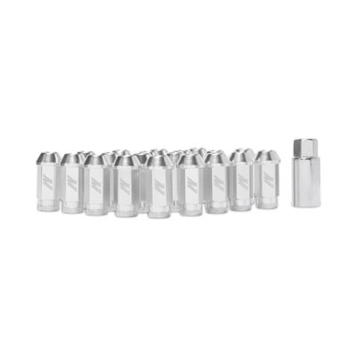 Alternative view of Mishimoto Aluminum Locking Lug Nuts M12 x 1.25 - Silver