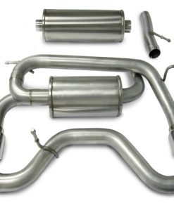 Alternative view of Corsa 06-08 Hummer H3 3.5L Polished Sport Cat-Back Exhaust