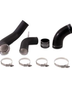 Mishimoto 2017+ Ford F150 3.5l EcoBoost Cold-Side Intercooler Pipe Kit - Wrinkle-Black