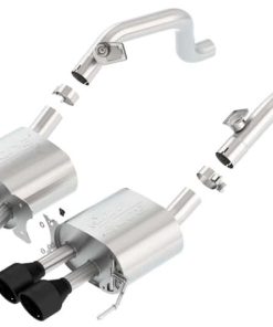 Alternative view of Borla 14-18 C7 Corvette Stingray Axle-Back ATAK Exhaust 2.75in To Muffler Dual 2.0in Out 4.25in Tip