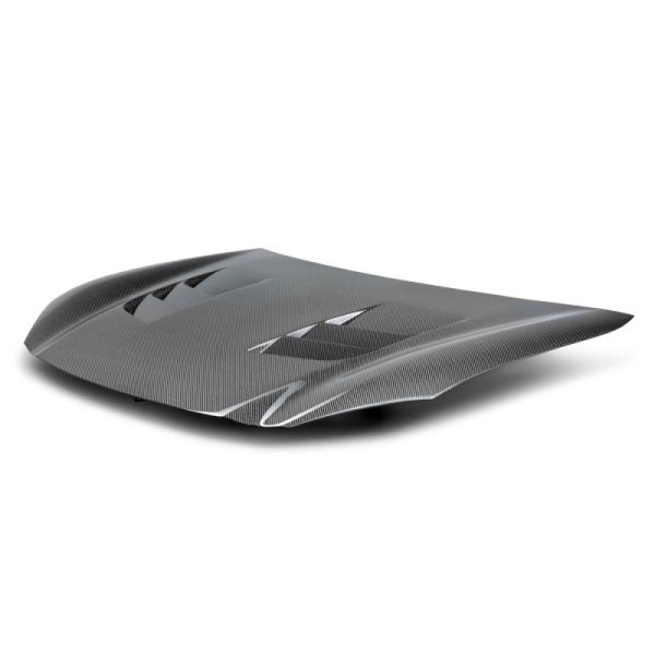 Alternative view of Seibon 2022 Toyota GR86/Subaru BRZ TS-Style Carbon Fiber Hood