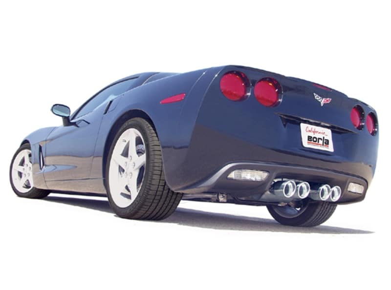 Borla 05-08 Chevrolet Corvette Coupe/Convertible 2dr 6.2L 8cyl AT/MT 6spd ATAK SS Catback Exhaust - Image 4