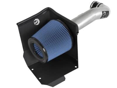 aFe MagnumFORCE Stage-2 PRO 5R CAI Brushed Alum Tube 14-17 GMC Sierra 1500 5.3L/6.2L w/Electric Fan