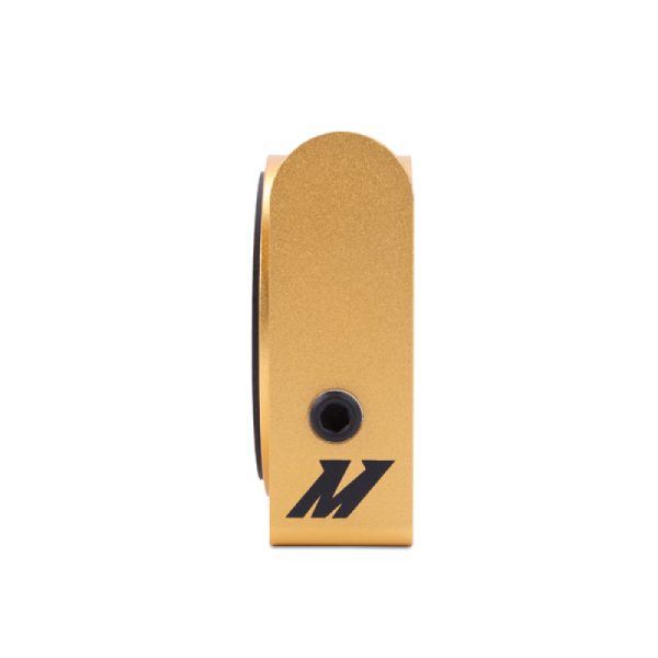 Alternative view of Mishimoto M22 x 1.5 Oil Sandwich Plate w/ Rear-Mounted Thermostat