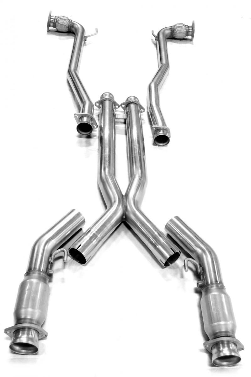 Kooks 08-09 Pontiac G8 GT/GXP LS2/LS3 6.0L/6.2L 3in In x 2 1/2in OEM Out Cat X Pipe made in SS - Image 3
