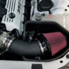 JLT 11-20 Dodge Charger 6.4L (w/o Shaker Hood) Series 2 Black Tex Cold Air Intake Kit w/Red Filter
