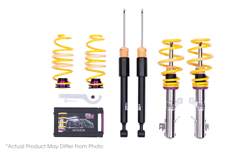 KW Coilover Kit V1 Audi A4 (8E/B6 8H QB6) Avant + Convertible; Quattro; all engines - Image 7