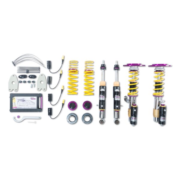 Alternative view of KW Coilover Kit V4 2015 BMW M3 (F80) / M4 (F82) w/ Electronic Suspension