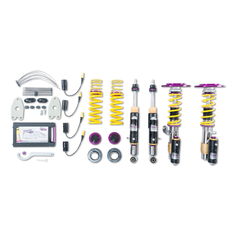 KW Coilover Kit V4 2015 BMW M3 (F80) / M4 (F82) w/ Electronic Suspension - Image 2