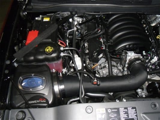 Alternative view of aFe Momentum GT PRO 5R Stage-2 SI Intake System 14-17 GM Silverado/Sierra 1500 5.3L/6.2L
