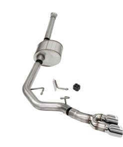 Corsa 2021-2022 Ford F-150 SuperCab/6.5in Bed 5.0L V8 Xtreme Cat-Back Front of Tire Exit-Polished