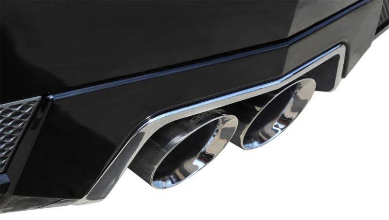 Corsa 11-13 Cadillac CTS Coupe V 6.2L V8 Polished Sport Axle-Back Exhaust - Image 3
