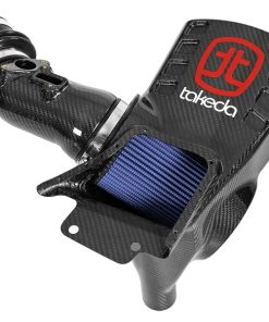 aFe Momentum Black Series Carbon Fiber CAIS w/Pro 5R Filter 17-18 Honda Civic Type R I4-2.0L (t)