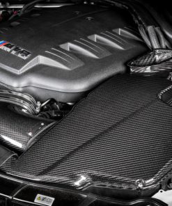 Alternative view of Eventuri BMW E9X M3 - Black Carbon Airbox Lid - Matte Finish