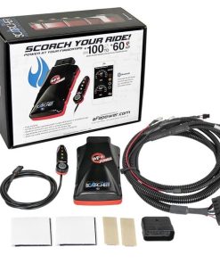 Alternative view of aFe Scorcher Blue Module 20-21 Ford Explorer V6-3.0L (tt)