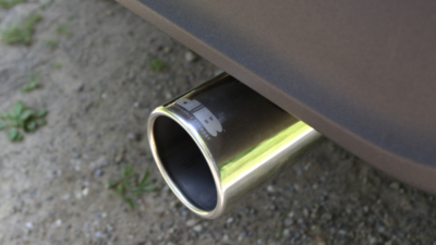 Alternative view of Corsa 18+ Jeep Wrangler JL 2.5in Dual Rear Exit Polished Tips Sport Axle-Back Exhaust