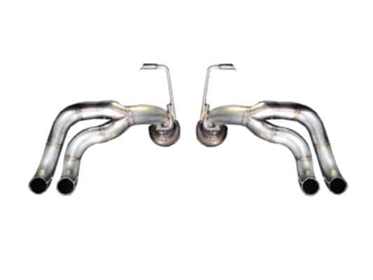 Alternative view of AWE Tuning Audi R8 4.2L Straight Pipe Exhaust