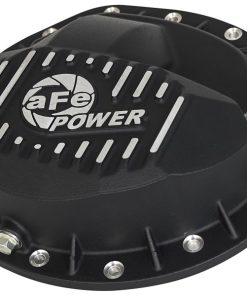 aFe Power Pro Series Rear Differential Cover Black w/Machined Fins 16-17 Nissan Titan XD(AAM 9.5-14)