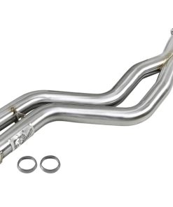 aFe Twisted Steel HDR X-Pipe SS-304 01-06 BMW M3 3.2L S54