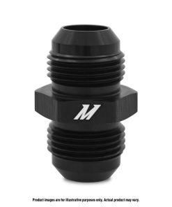 Mishimoto Aluminum -4AN Union Fitting - Black