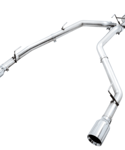 Alternative view of AWE Tuning 09-18 RAM 1500 5.7L (w/o Cutout) 0FG Dual Rear Exit Cat-Back Exhaust - Chrome Silver Tips