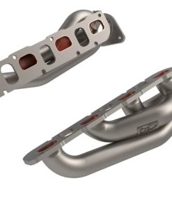 aFe Twisted Steel 2021+ Jeep Wrangler 392 JL 6.4L V8 Headers - Titanium Cerakote