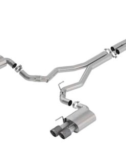 Borla 2018 Ford Mustang GT 5.0L AT/MT (w/o Valves) ATAK 3in Cat-Back Exhaust w/Carbon Fiber Tips