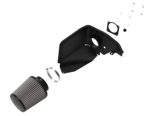 Alternative view of aFe MagnumFORCE Intakes Stage-1 PDS AIS PDS Ford Crown Victoria 92-02 V8-4.6L