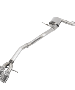 AWE Tuning 09-14 Volkswagen Jetta Mk6 1.4T Track Edition Exhaust - Chrome Silver Tips