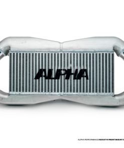 AMS Performance 2009+ Nissan GT-R R35 Replacement Alpha Front Mount Intercooler for IC Piping w/Logo