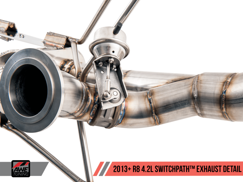 AWE Tuning Audi R8 4.2L Spyder SwitchPath Exhaust (2014+) - Image 6
