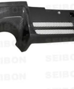 Alternative view of Seibon 08-09 Mitsubishi Evo X OEM-style Carbon Fiber Rear Diffuser