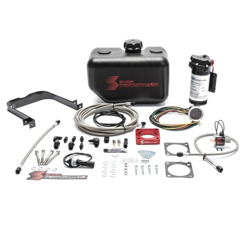 Snow Performance 08-15 Evo Stg 2 Boost Cooler Water Injection Kit w/SS Braid Line & 4AN Fittings - Image 5