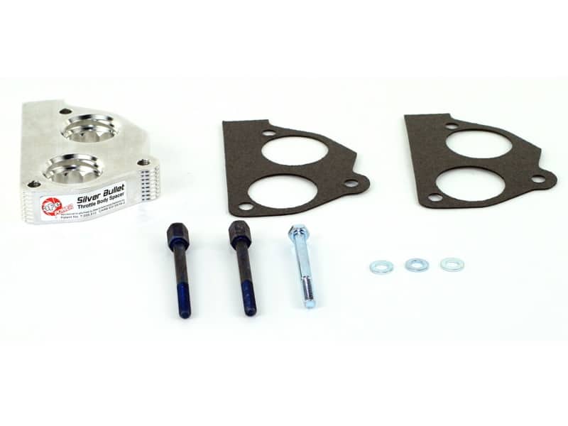 aFe Silver Bullet Throttle Body Spacers TBS GM C/K 1500/2500/3500 87-95 V6-4.3L V8-5.0/5.7L - Image 2