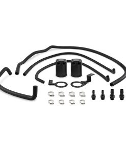 Mishimoto 2015+ Subaru WRX Baffled Oil Catch Can Kit - Black