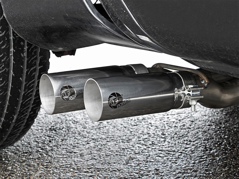 aFe Rebel Series 3in SS Cat-Back Exhaust System w/ Polished Tip 04-15 Nissan Titan V8 5.6L - Image 3