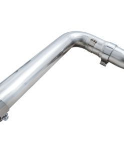 Alternative view of AWE 2022 VW GTI MK8  Track Edition Exhaust - Chrome Silver Tips