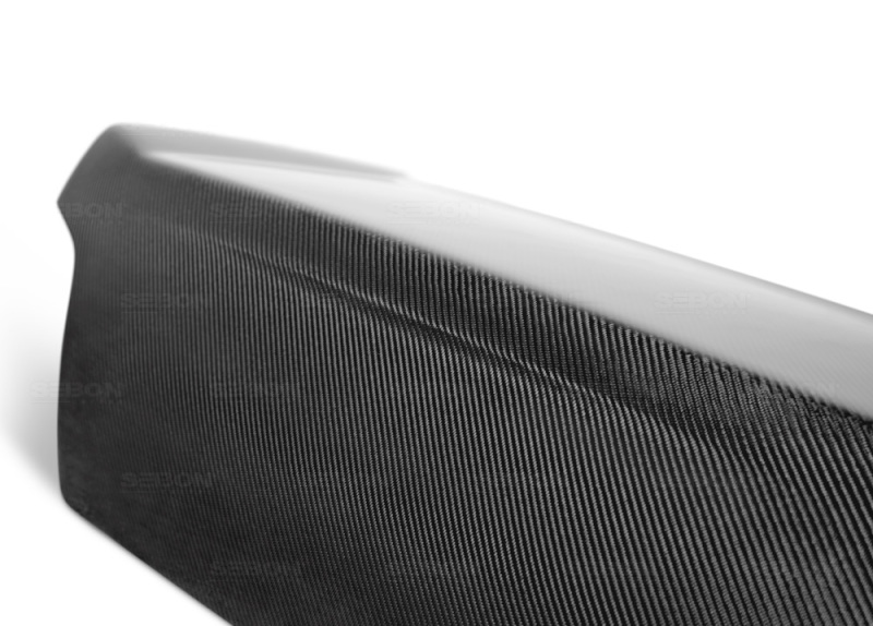 Seibon 06-07 Subaru WRX/STi OEM Carbon Fiber Trunk Lid **does not fit 02-05 models - Image 3