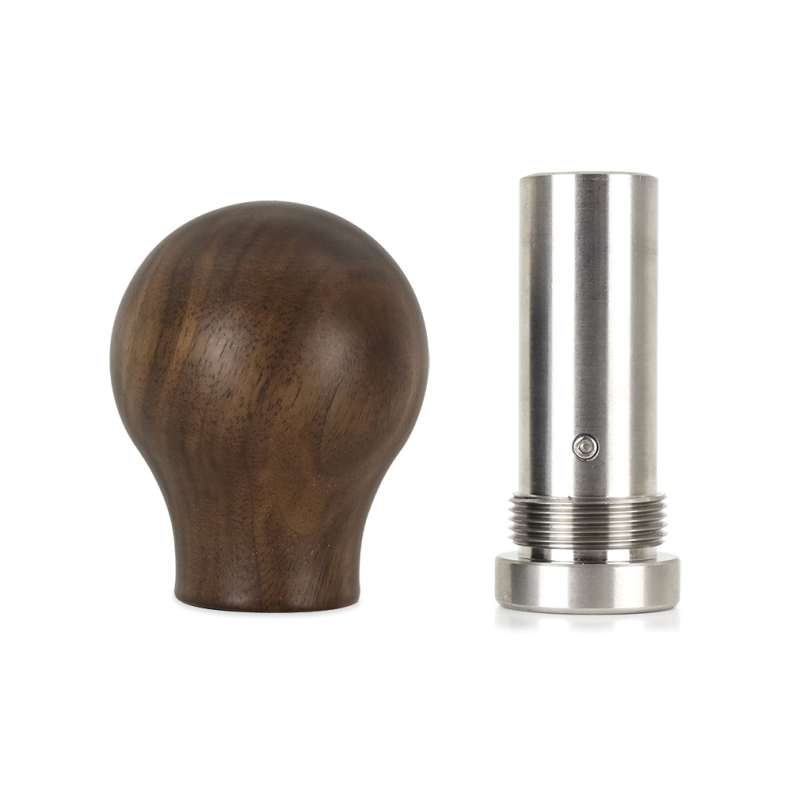 Mishimoto Round Steel Core Wood Shift Knob - Walnut - Image 3