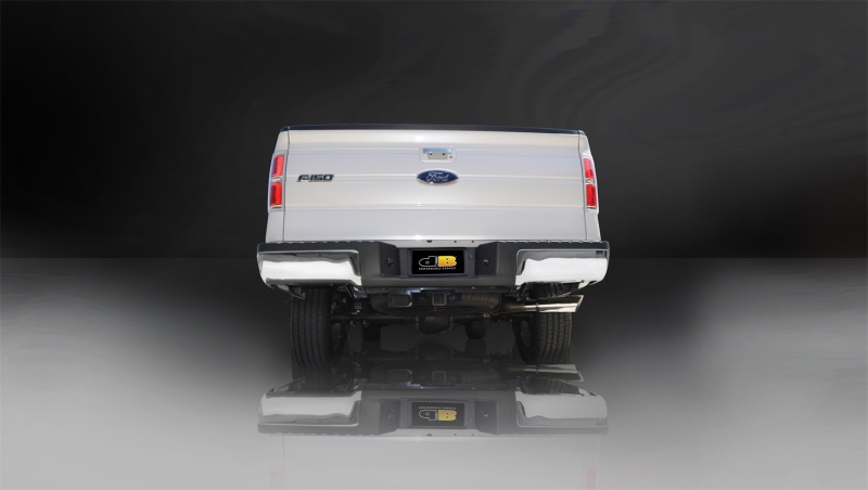 Corsa/dB 11-13 Ford F-150 EcoBoost 3.5L V6 Polished Sport Cat-Back Exhaust - Image 2