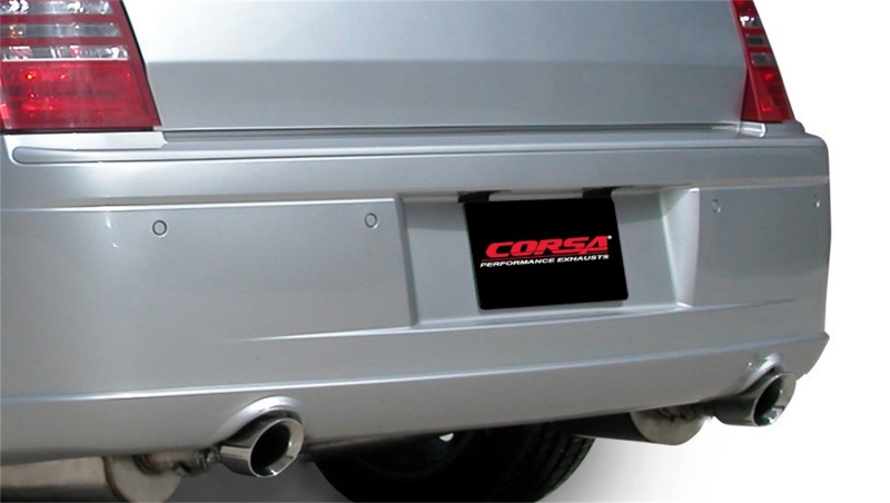 Corsa 05-10 Dodge Charger No Towing Hitch R/T 5.7L V8 Polished Xtreme Cat-Back Exhaust - Image 4