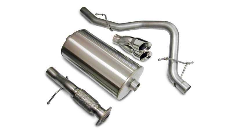 Corsa 07-08 Chevrolet Tahoe 5.3L V8 Polished Sport Cat-Back Exhaust - Image 2