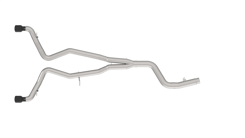 Kooks 2020 Toyota Supra 3.5in x 3in SS Muffler Delete Catback Exhaust w/Black Tips - Image 6